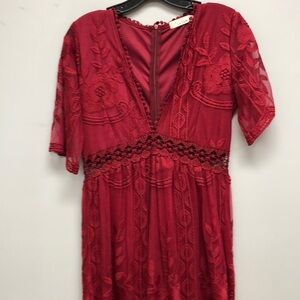 Eleter long crochet dress